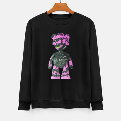 IPIB 250g Crew Neck Long Sleeve Sweatshirt Front GraphicCrew Neck Long Sleeve Sweatshirt6000132-2