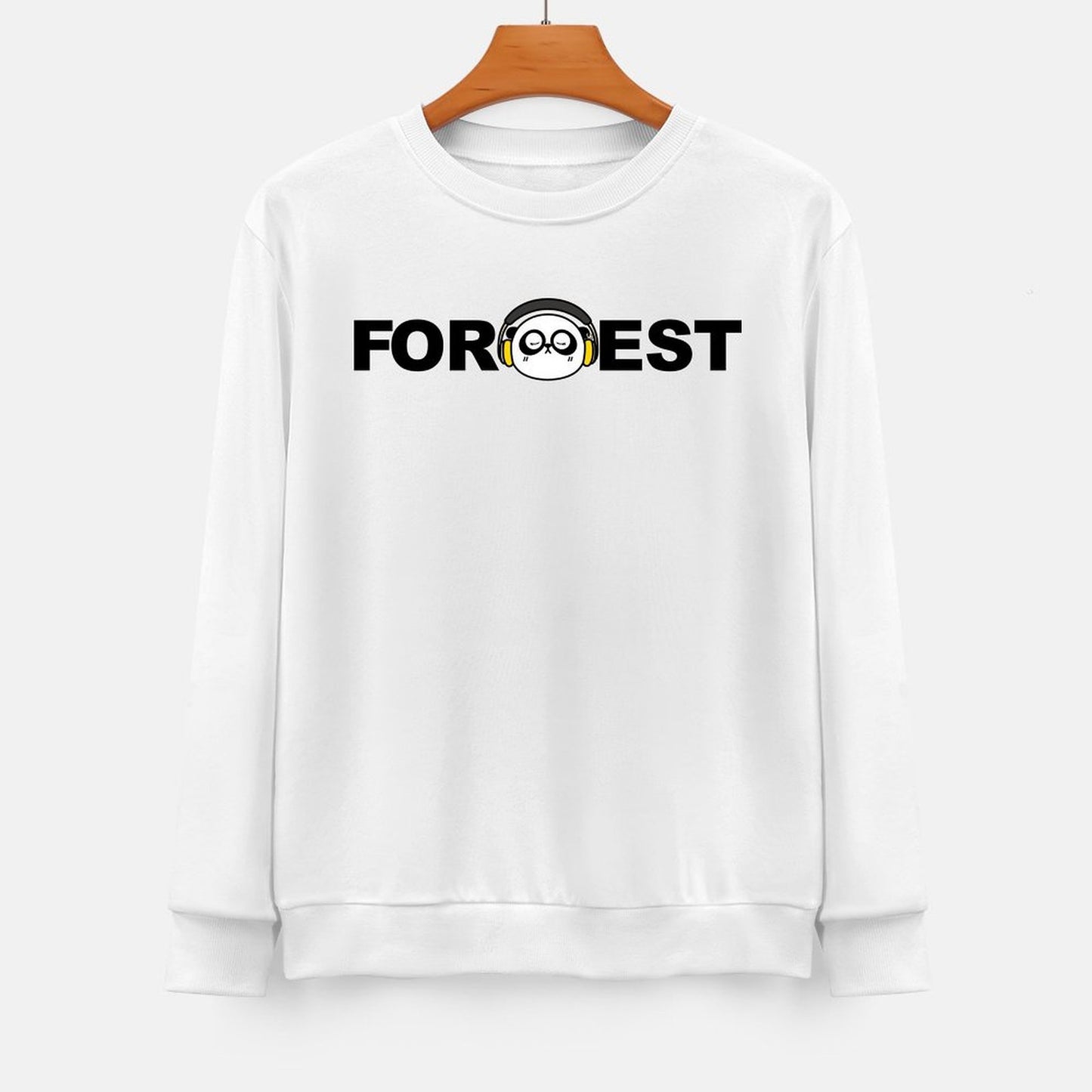 Front Patterned Long Sleeve TopEverydayComfort Classic