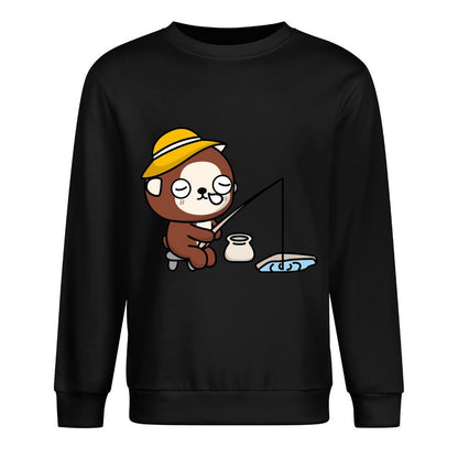 IPBR 250g Crew Neck Long Sleeve Sweatshirt Front GraphicCrew Neck Long Sleeve Sweatshirt4000223