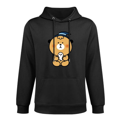 Front Graphic HoodiesSoft-Touch Recycled