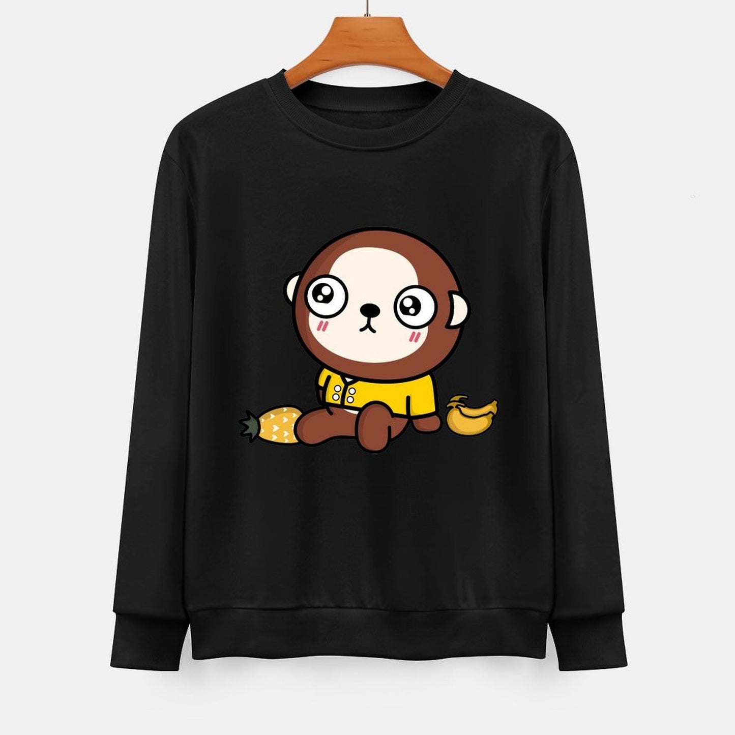  Front Patterned Long Sleeve TopTimelessComfort Clean