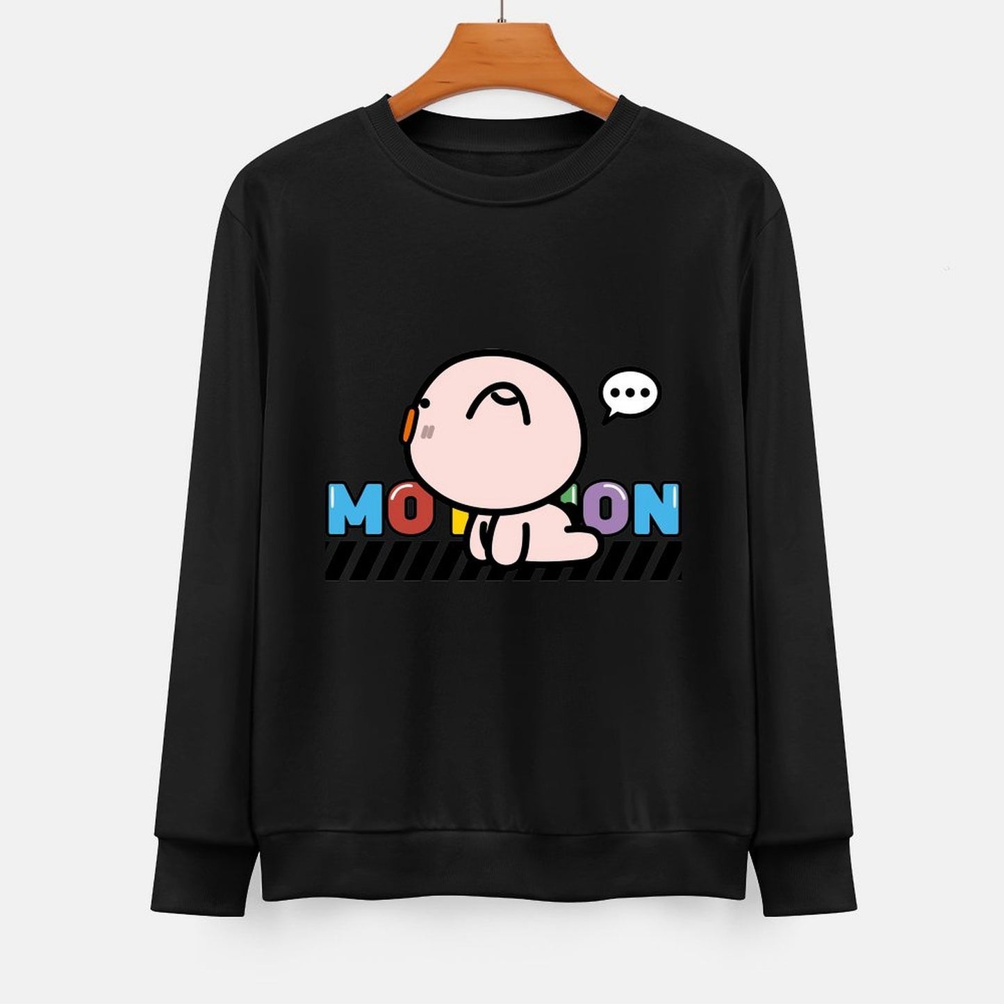 IPBR 250g Crew Neck Long Sleeve Sweatshirt Front GraphicCrew Neck Long Sleeve Sweatshirt4001781