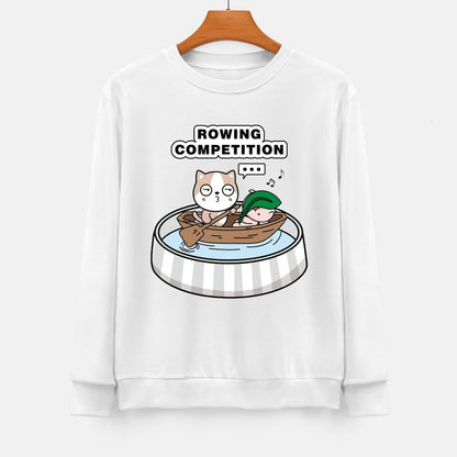 Front Patterned Long Sleeve TopOutdoor Colorfast