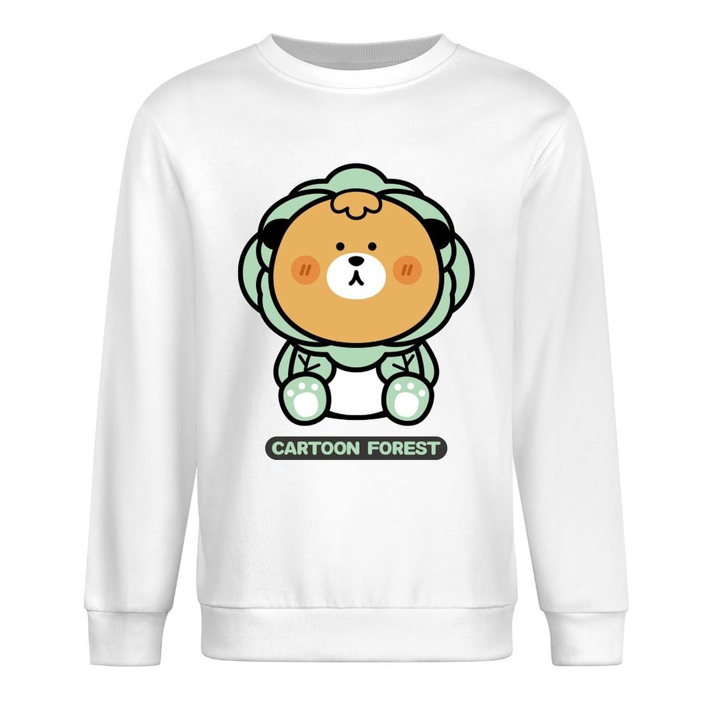 Front Patterned Long Sleeve TopShrink-Resistant Fundraising