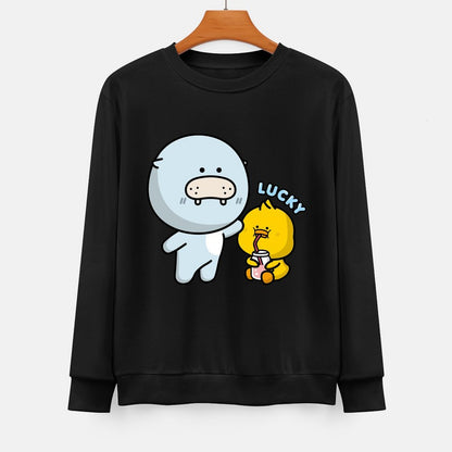  Front Patterned Long Sleeve TopTimeless Smooth Feel