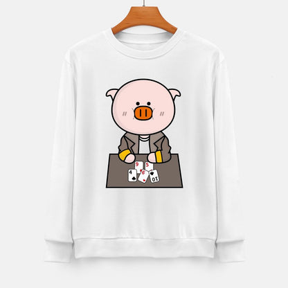 Front Patterned Long Sleeve TopEverydayWear Studio