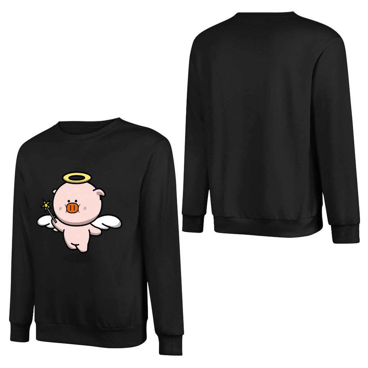 Front Patterned Long Sleeve TopAllSeason Neat