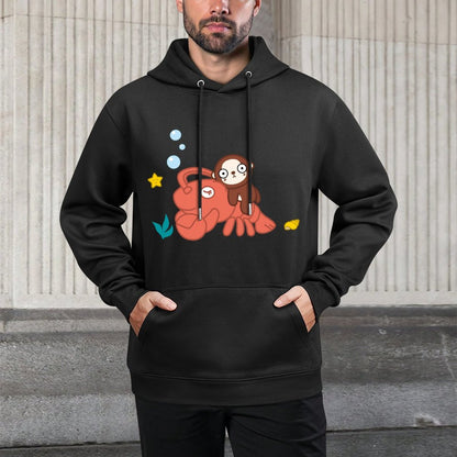 IPBR 250g Hooded Pocket Sweatshirt Front GraphicMen's Hooded  Sweatshirt4001516