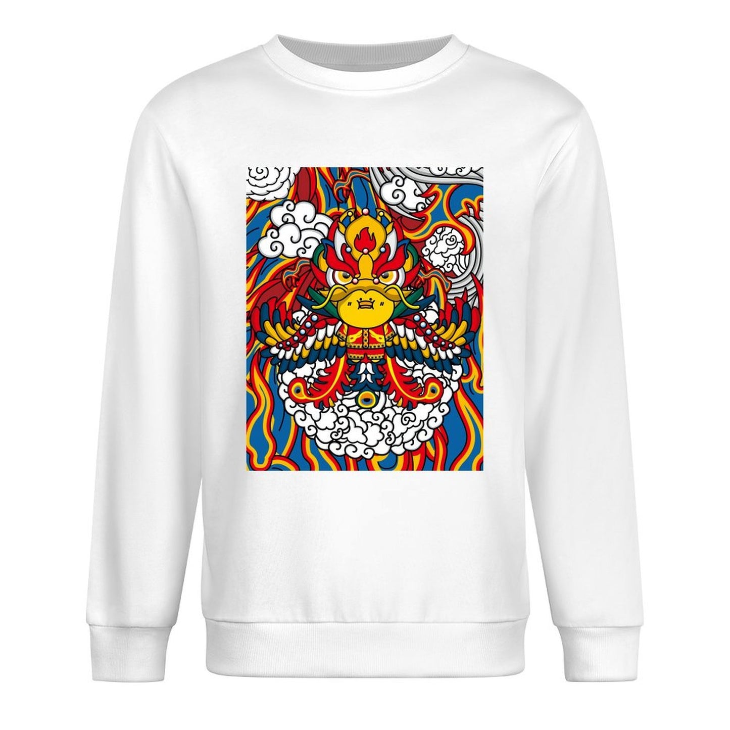 Front Patterned Long Sleeve TopSeamless ActiveWear