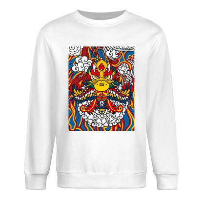 Front Patterned Long Sleeve TopSeamless ActiveWear