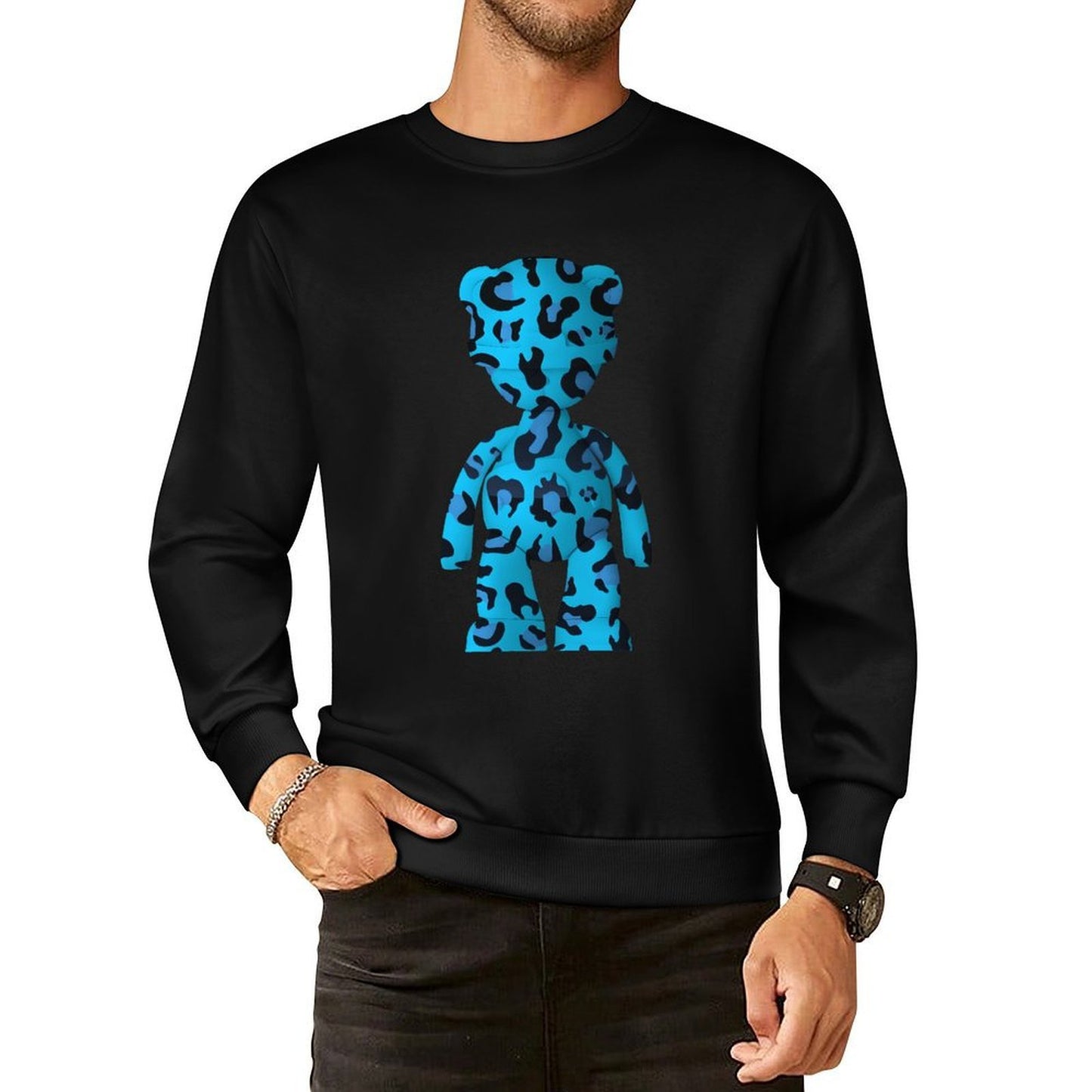 IPIB 250g Crew Neck Long Sleeve Sweatshirt Front GraphicCrew Neck Long Sleeve Sweatshirt6000126-3