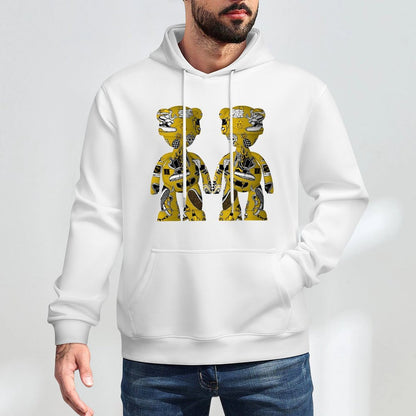 Hoodie Front PatternPrint-Ready Modern