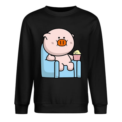 Front Patterned Long Sleeve TopReliable Durable