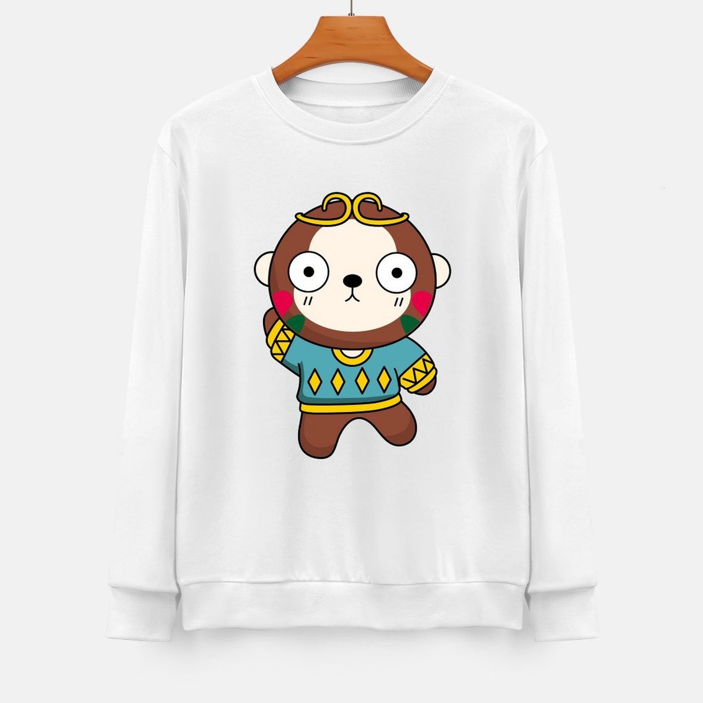 Front Patterned Long Sleeve TopUrban PremiumSeries