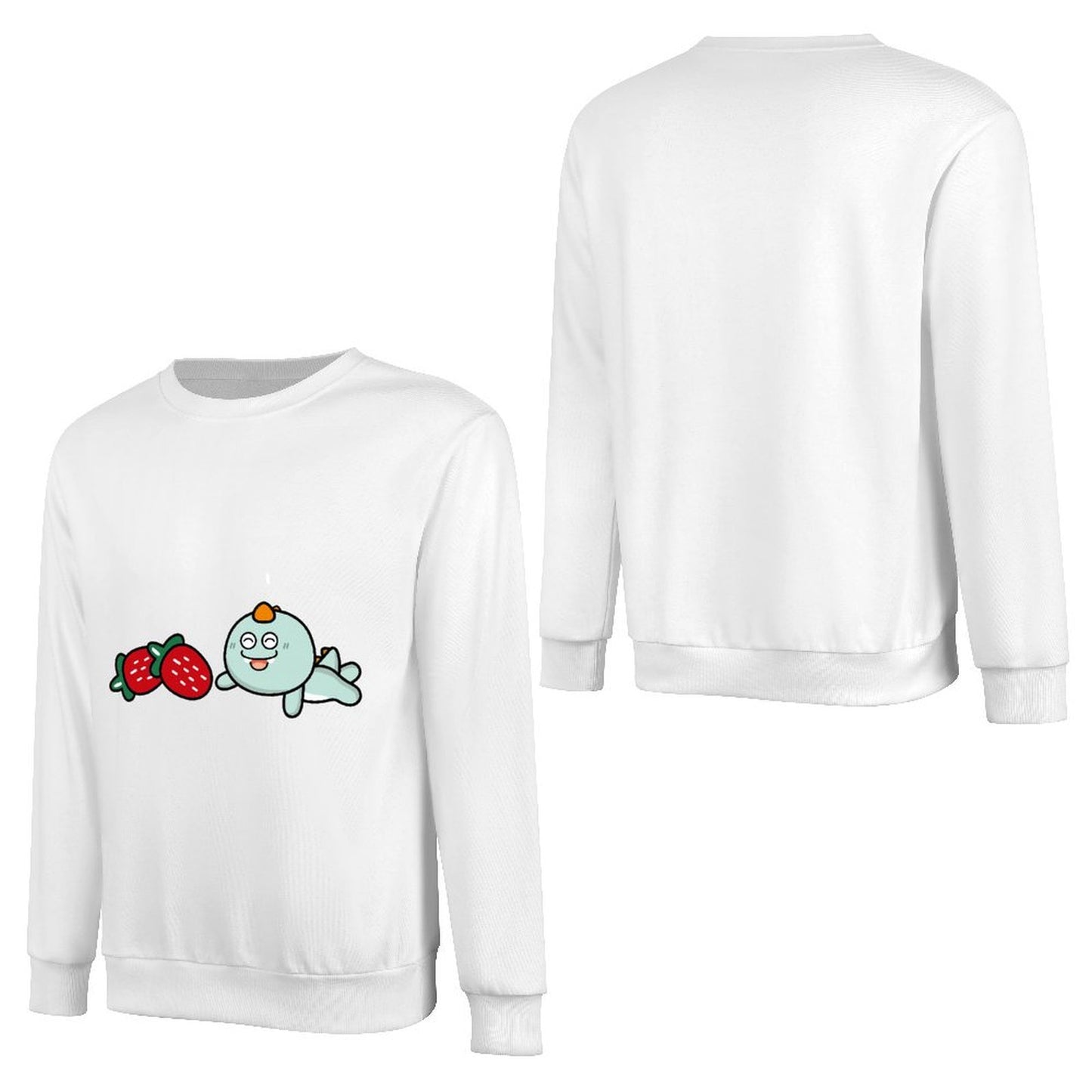 Front Patterned Long Sleeve TopEverydayFit RegularFit