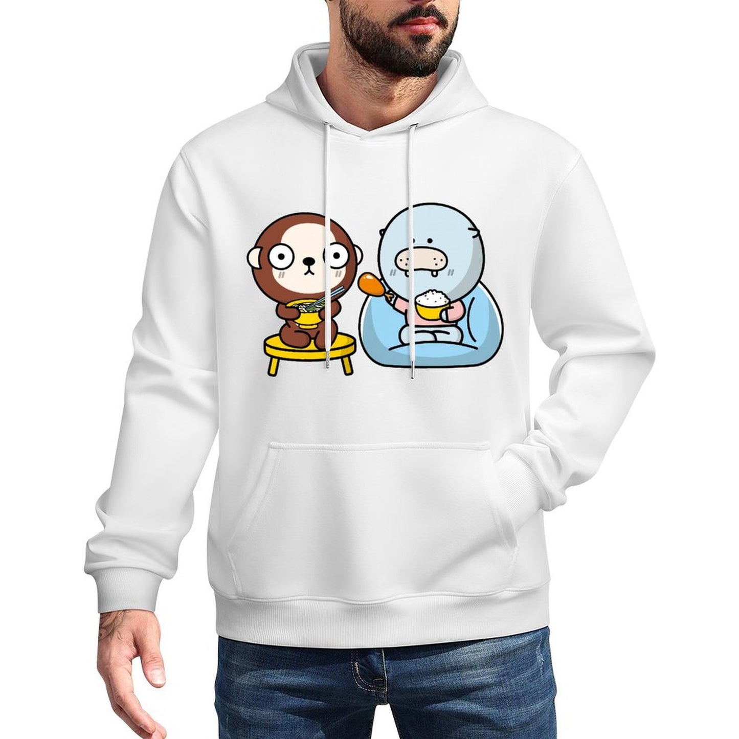 TrueStyle Seamless Front Graphic Hoodies