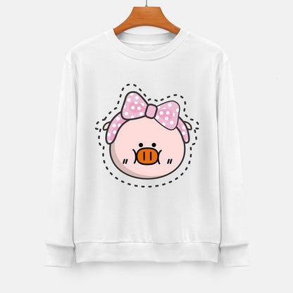 Front Patterned Long Sleeve TopModern ActiveWear