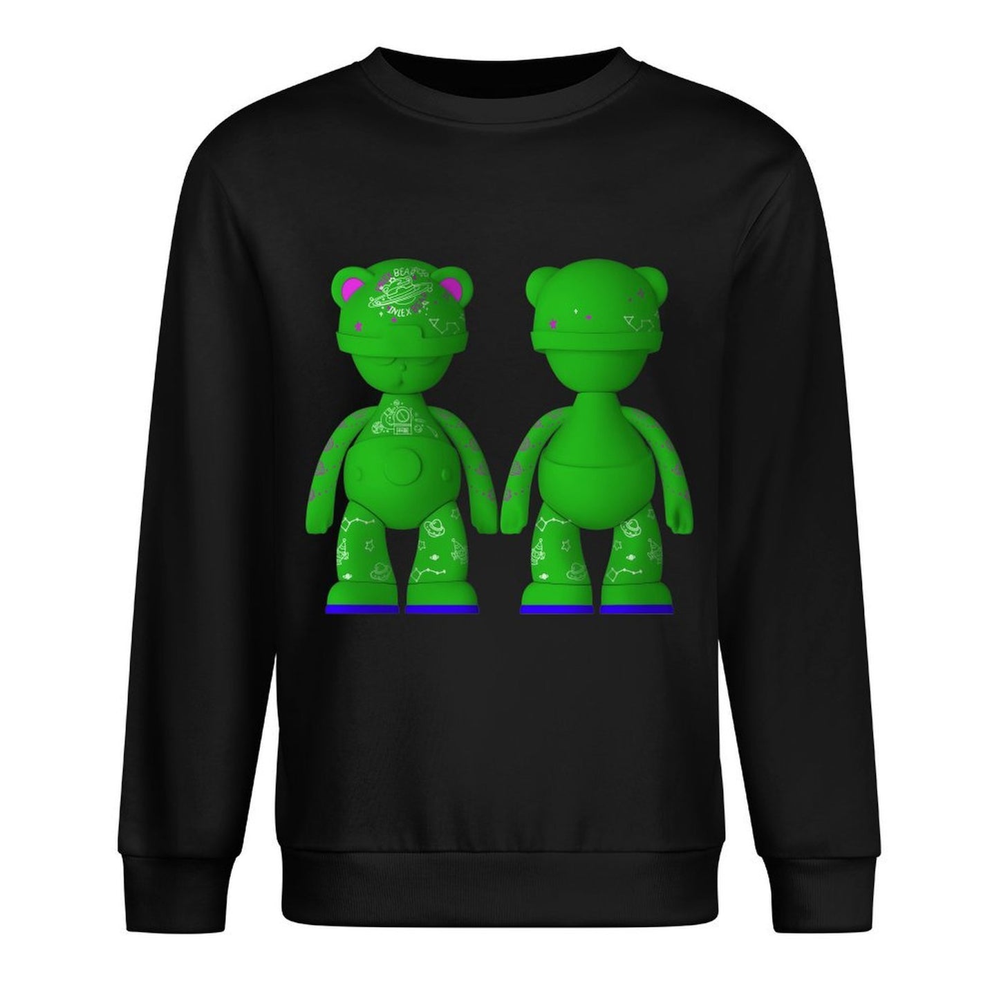 IPIB 250g Crew Neck Long Sleeve Sweatshirt Front GraphicCrew Neck Long Sleeve Sweatshirt6000086-6