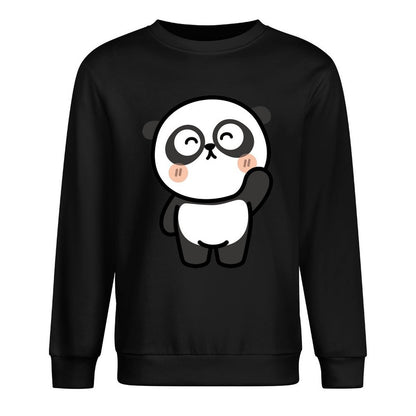 Front Patterned Long Sleeve TopPlain Outdoor