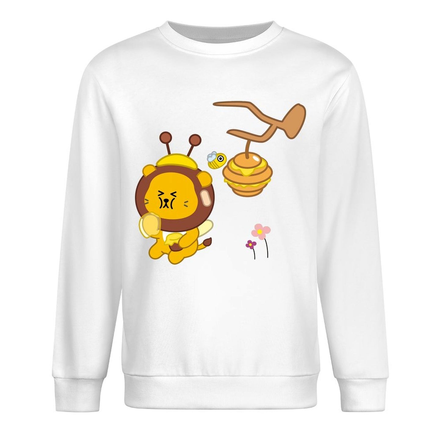 Front Patterned Long Sleeve TopComfortLine Soft