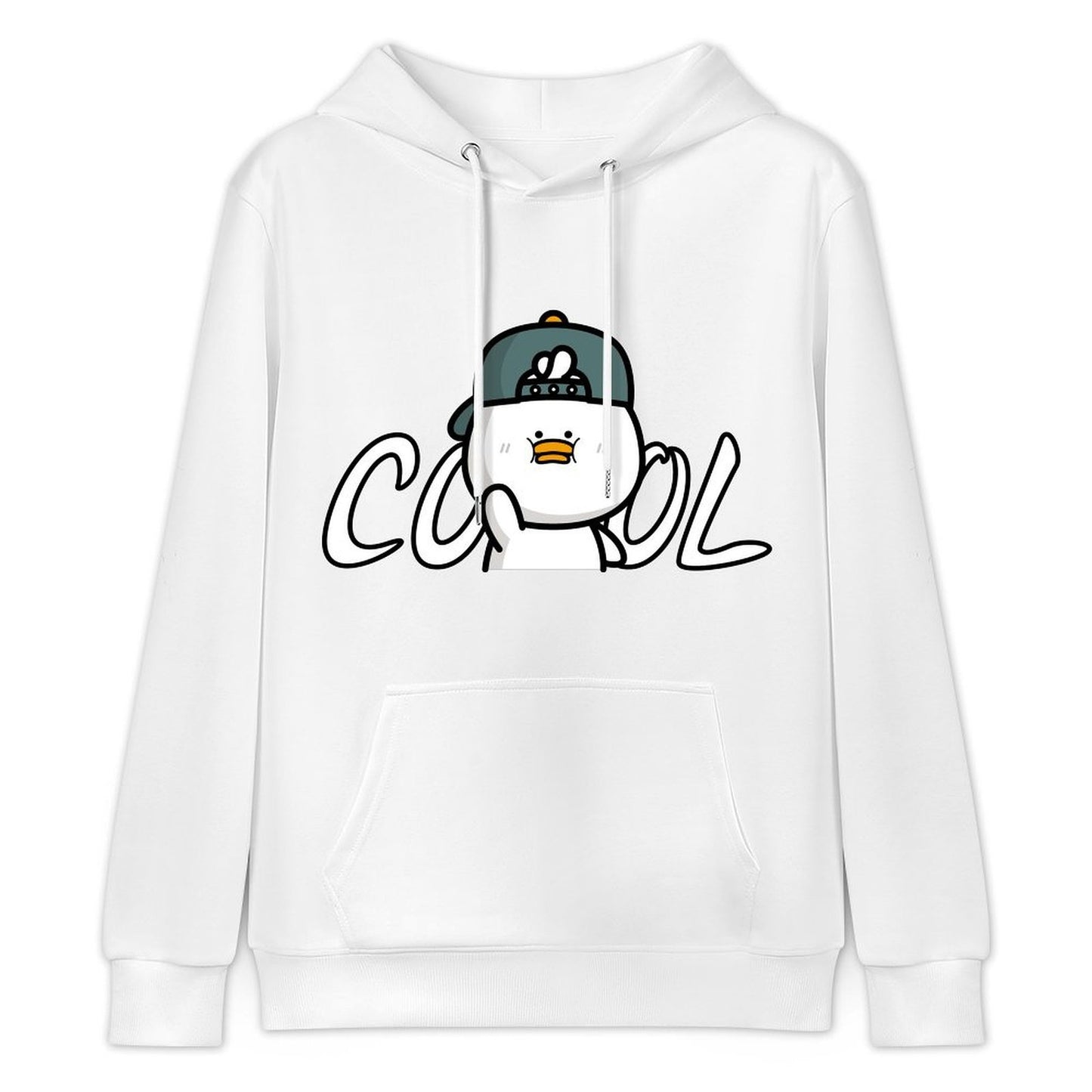 Front Graphic HoodiesClean Edges Relaxed Fit