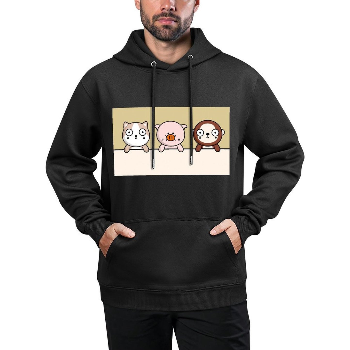 ActiveStyle Design-Your-Own Front Graphic Hoodies