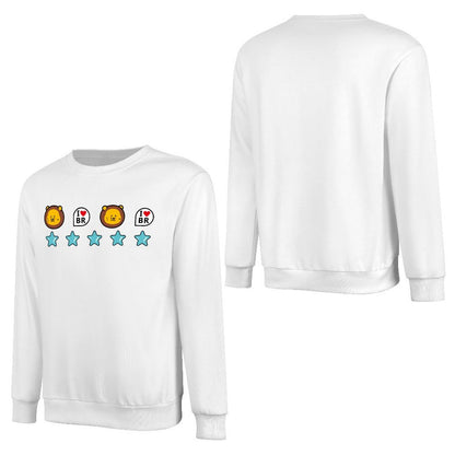 Front Patterned Long Sleeve TopCityStyle Unisex