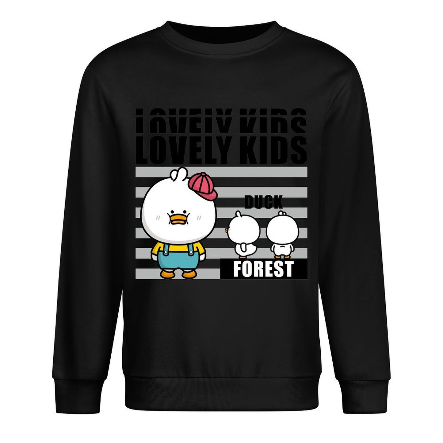 Front Patterned Long Sleeve TopWrinkle-Free Simple