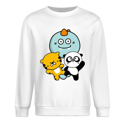 Front Patterned Long Sleeve TopRelaxFit StreetFit