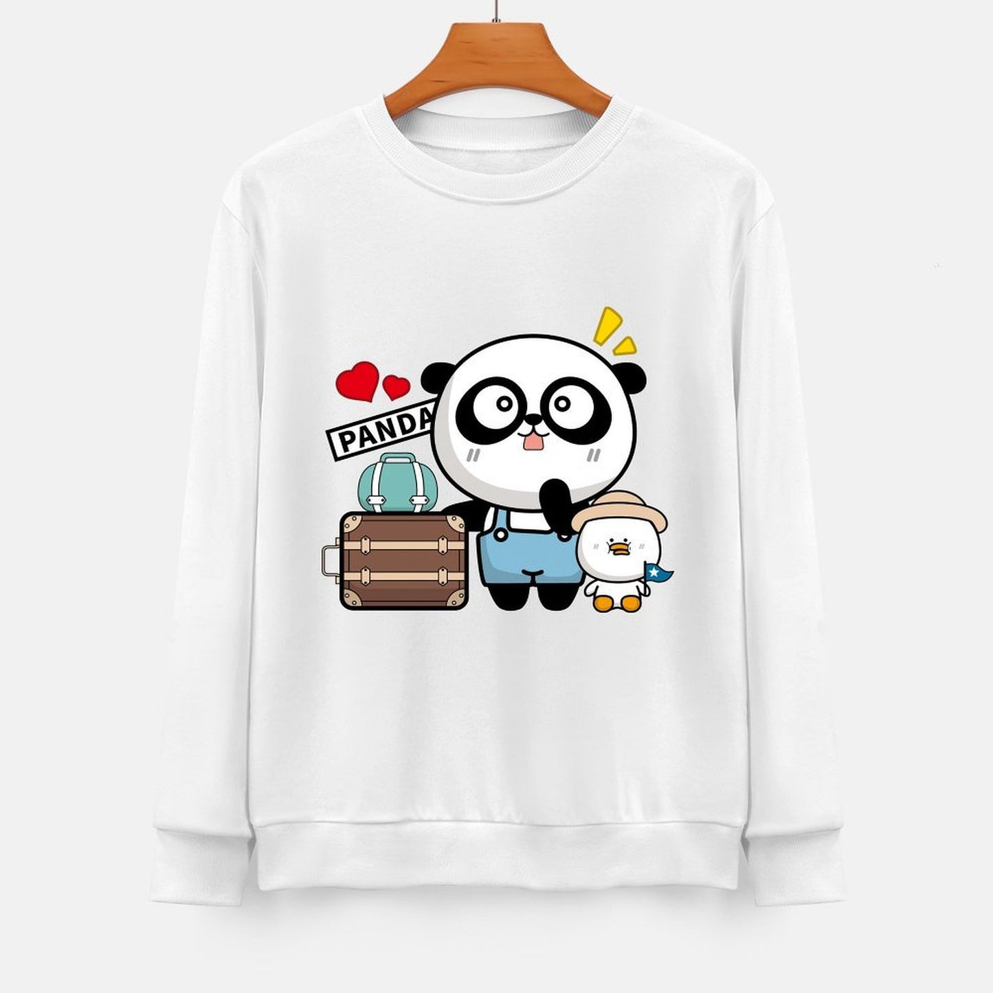 Front Patterned Long Sleeve TopEverydayWear Minimal