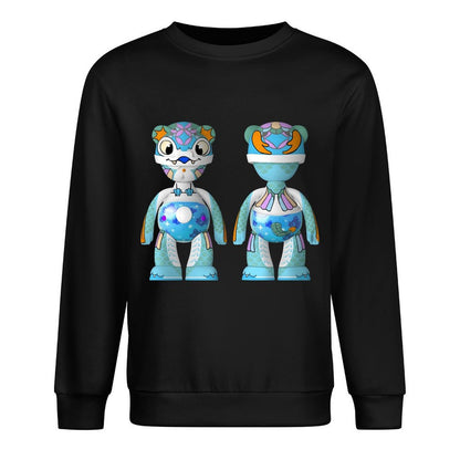 IPIB 250g Crew Neck Long Sleeve Sweatshirt Front GraphicCrew Neck Long Sleeve Sweatshirt6000077-1