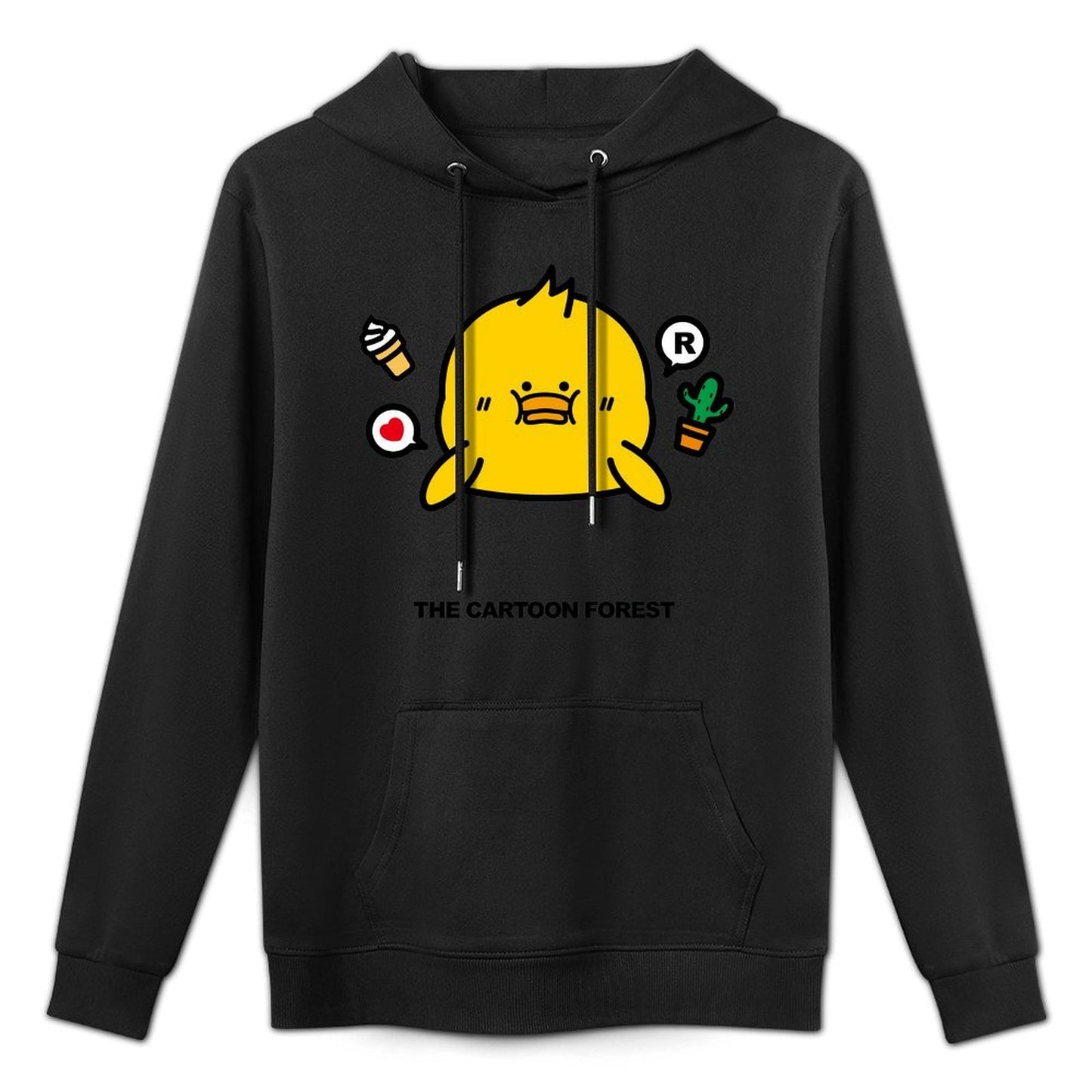 Midweight EssentialFit Front Graphic Hoodies