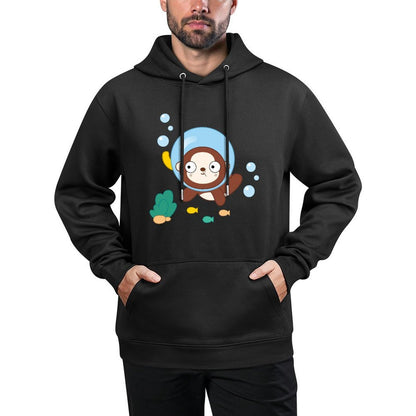 IPBR 250g Hooded Pocket Sweatshirt Front GraphicMen's Hooded  Sweatshirt4000425