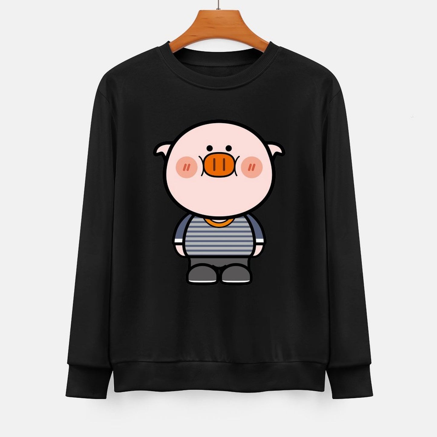  Front Patterned Long Sleeve TopTimeless Retro