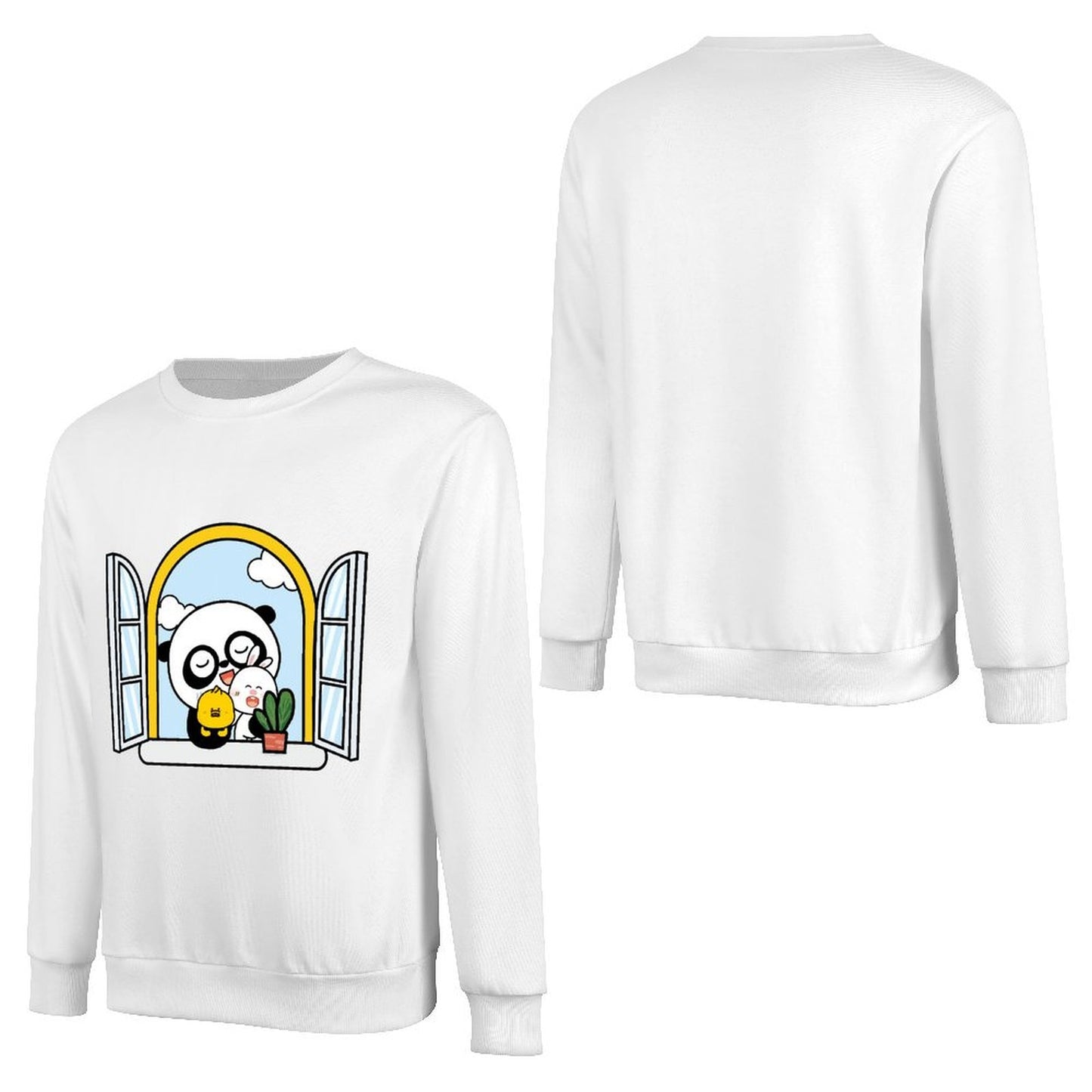 Front Patterned Long Sleeve TopChill Long Lasting