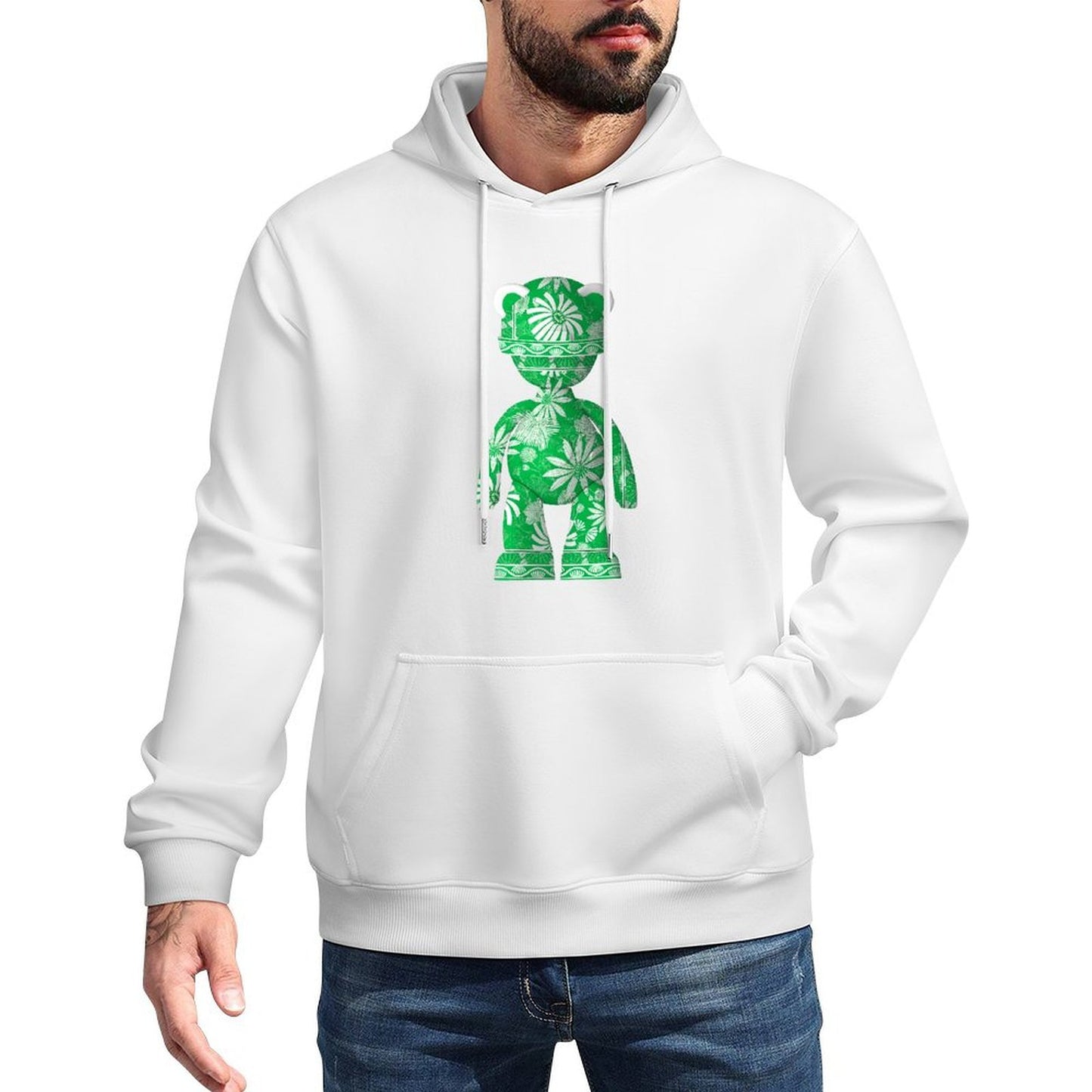 IPIB 250g Hooded Pocket Sweatshirt Front GraphicMen's Hooded  Sweatshirt6000112-1