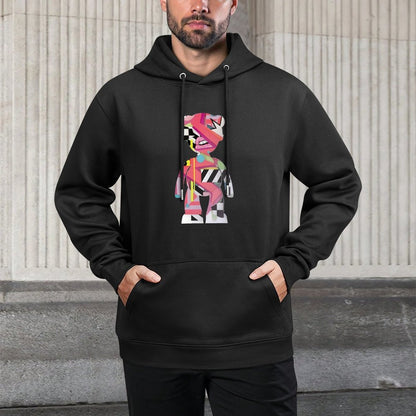 IPIB 250g Hooded Pocket Sweatshirt Front GraphicMen's Hooded  Sweatshirt6000138-6