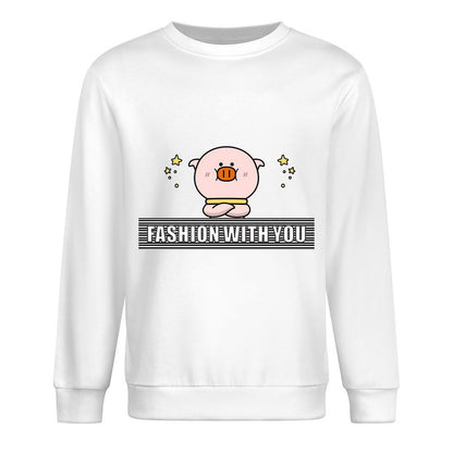 Front Patterned Long Sleeve TopEco-Conscious Eco / Sustainable