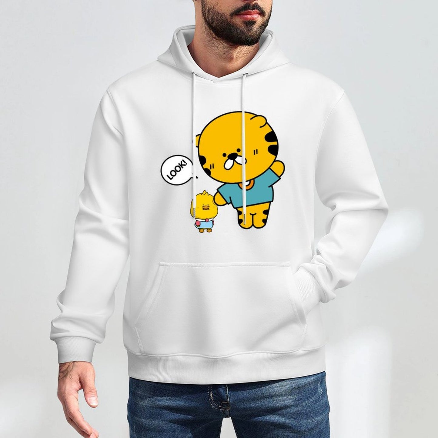 Wrinkle-Free CoreLine Front Graphic Hoodies