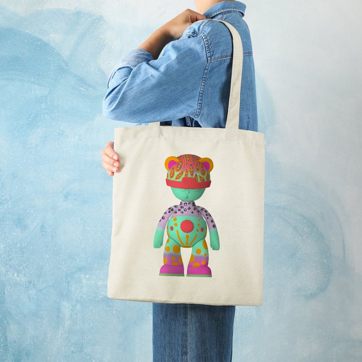 Canvas Tote Bag 6000102-2 Style 34x40cm