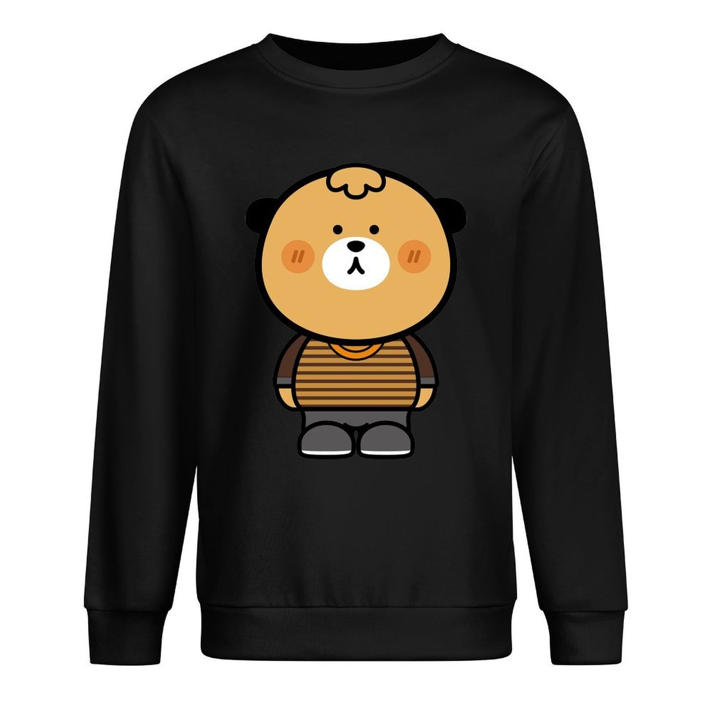 Front Patterned Long Sleeve TopRecycled EverydayComfort