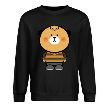 Front Patterned Long Sleeve TopRecycled EverydayComfort