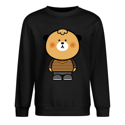 Front Patterned Long Sleeve TopRecycled EverydayComfort