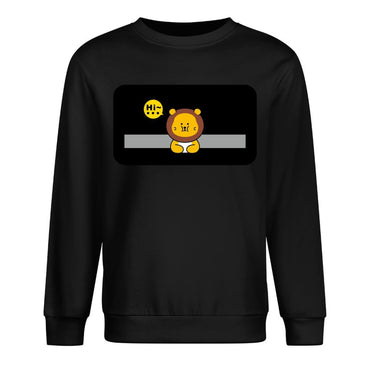 Front Patterned Long Sleeve TopLong Lasting Clean