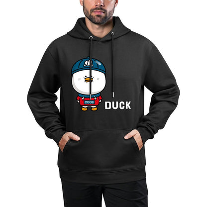 Sleek Basic Front Graphic Hoodies