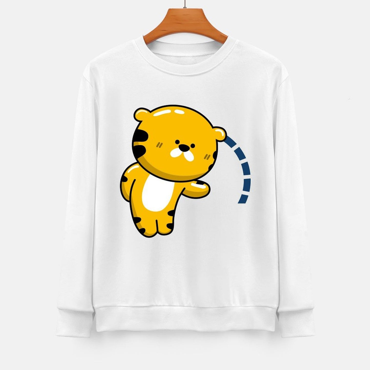 Front Patterned Long Sleeve TopSignature Heritage