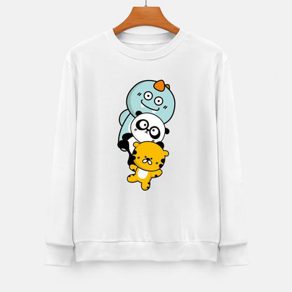 Front Patterned Long Sleeve TopHeritage PureStyle