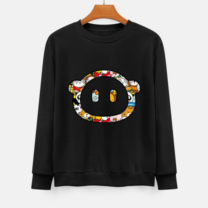 Front Patterned Long Sleeve TopBatch-Printed Moisture-Wicking