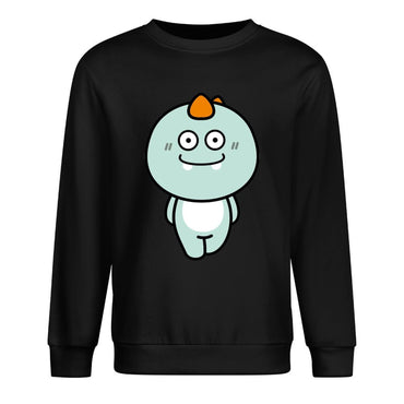 Front Patterned Long Sleeve TopPremium Finish Pure