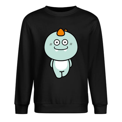 Front Patterned Long Sleeve TopPremium Finish Pure